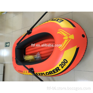2015 hot cute inflatable floating boat